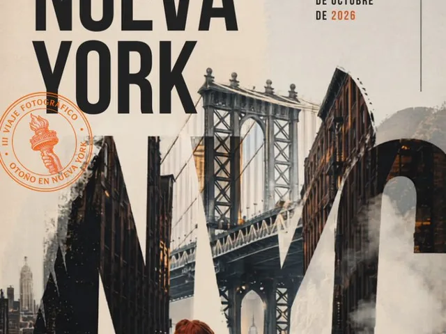 Autumn in New York Travel Poster preview image 1