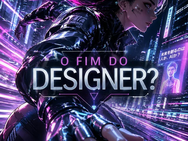 Cyberpunk Designer Debate Poster preview image 1