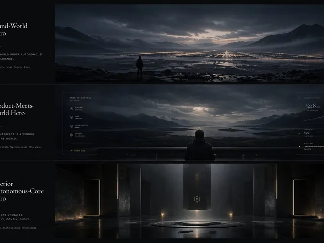 Cinematic Autonomous AI Mood Board preview image 1