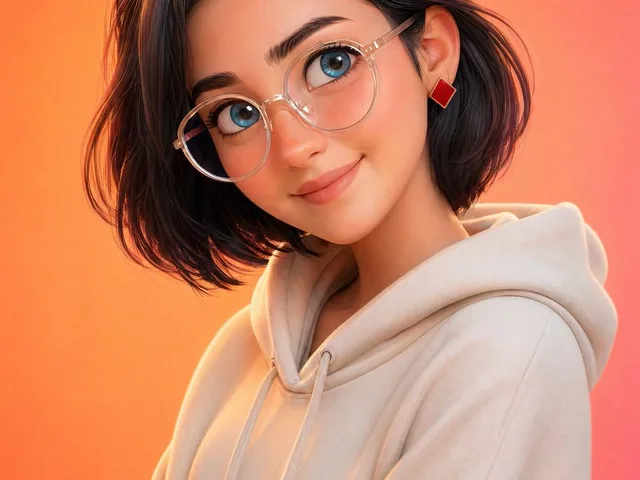 Pixar-Style 3D Character Portrait preview image 1