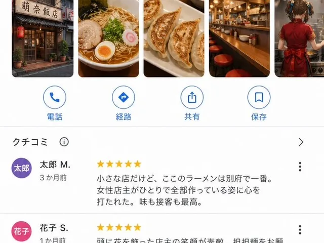 Google 地图 UI 样机 preview image 1