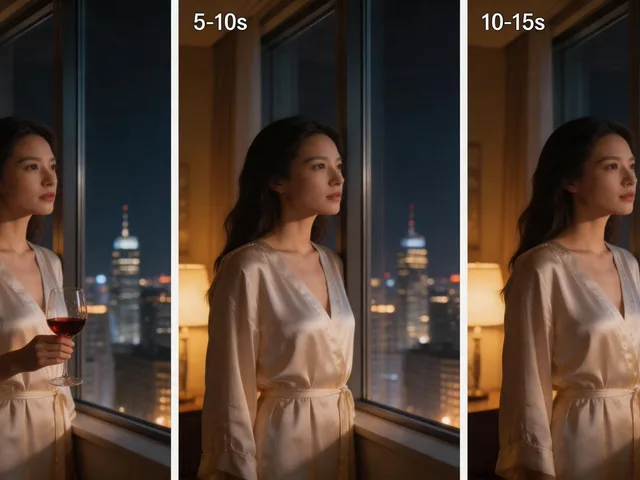 Three-Panel Night Window Comparison preview image 1