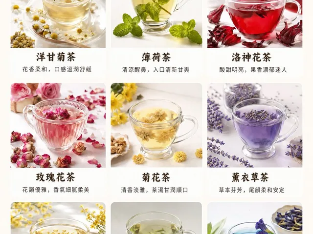 Caffeine-Free Herbal Tea Chart preview image 1
