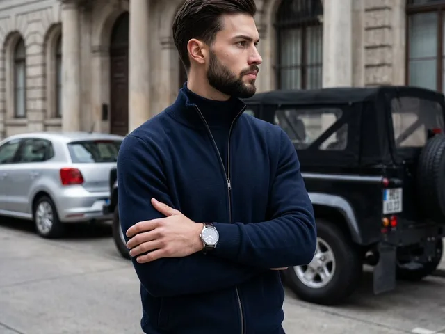 Luxury Menswear Street Portrait preview image 1