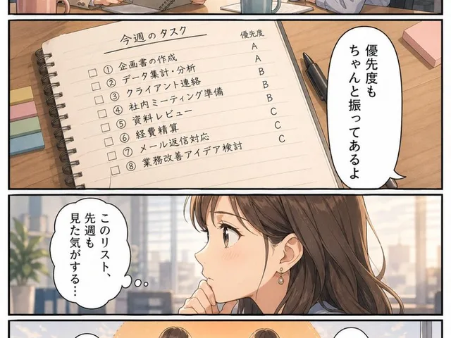 Business Office Manga Task Comic preview image 1