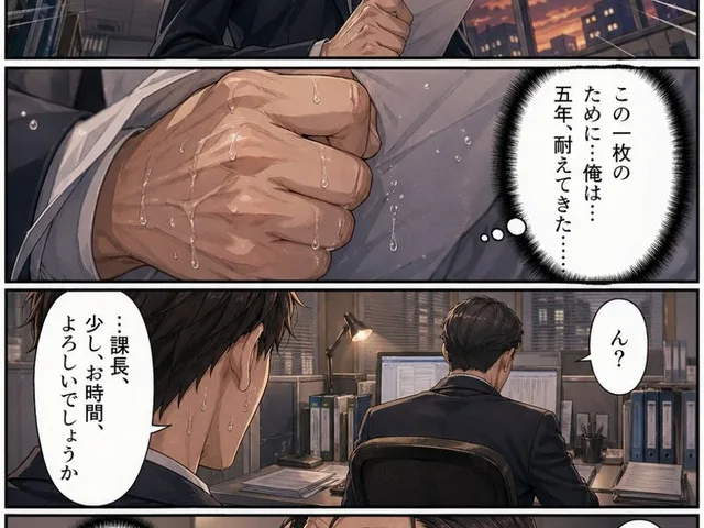 Business Office Manga Page preview image 1