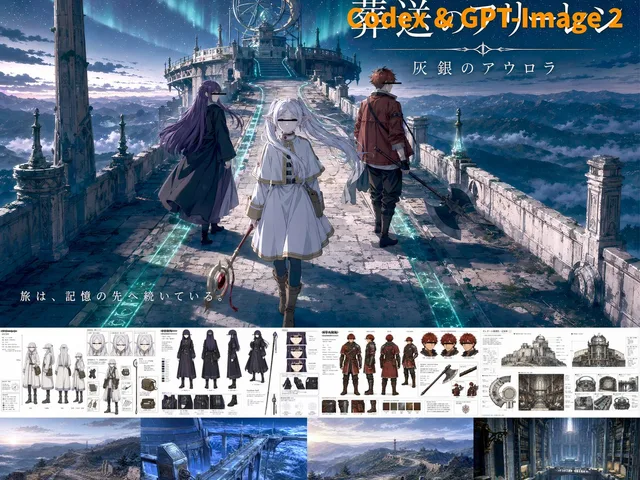 Anime Fantasy Key Visual Board preview image 1