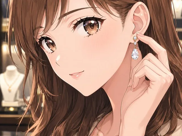 Elegant Office Lady in Jewelry Store preview image 1