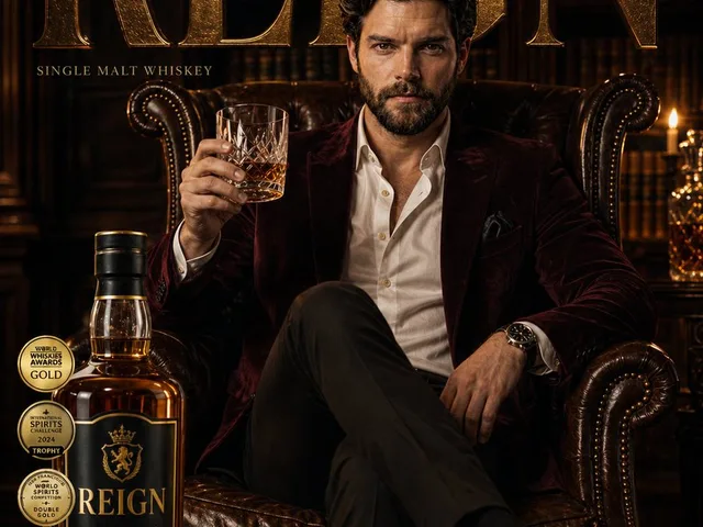 Premium Whiskey Brand Advertisement preview image 1