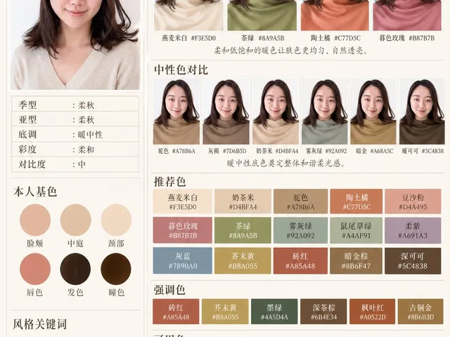 Soft Autumn Personal Color Card preview image 1