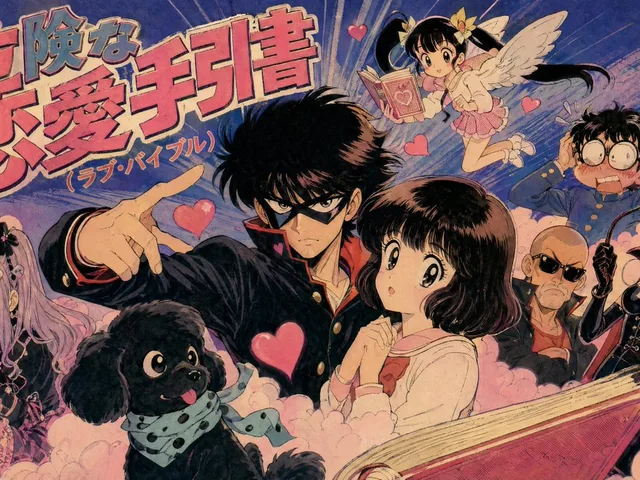 Retro Manga Love Guide Cover preview image 1