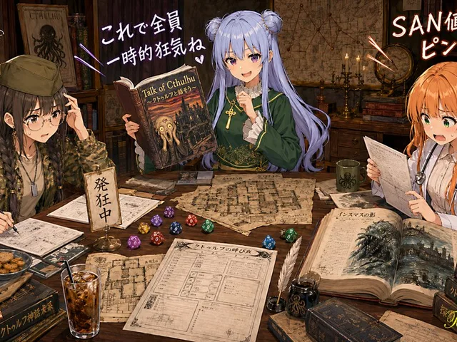 Anime Cthulhu TRPG Study Session preview image 1