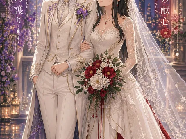 Moonlit Yuri Wedding Poster preview image 1