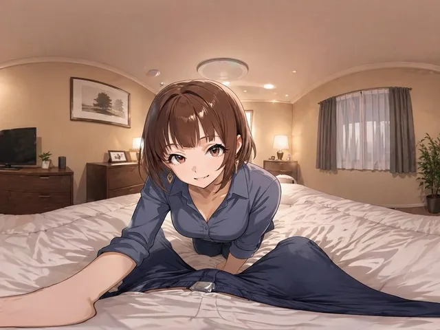 Anime VR Bedroom Encounter preview image 1