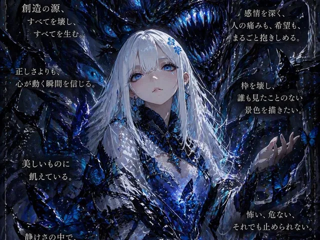 Dark Fantasy Inner Monster Poster preview image 1