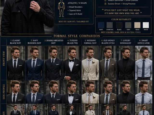 Formal Dress Style Analysis Poster preview image 1