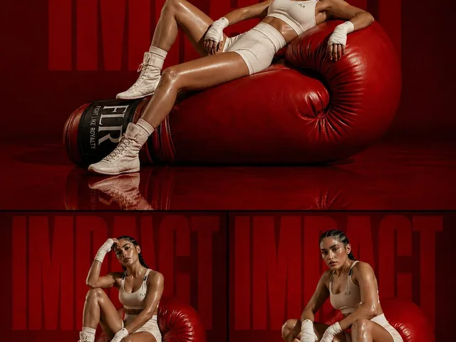Fashion Editorial Athletic Triptych preview image 1