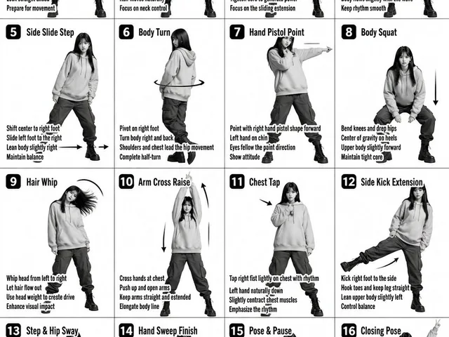 K-pop Dance Tutorial Poster Generator preview image 1