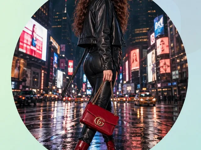 Luxury Gucci-Style Fashion Ad Prompt preview image 1