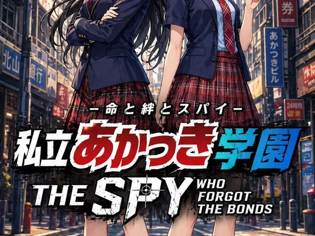 Anime School Spy Movie Poster preview image 1