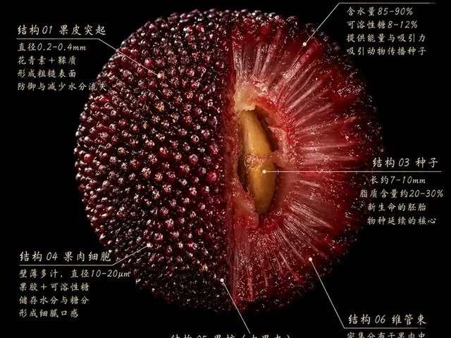 Scientific Bayberry Anatomy Poster preview image 1