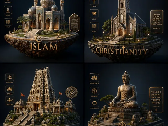 Luxury Religion Concept Poster Grid preview image 1
