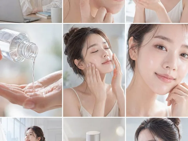 Skincare Commercial Storyboard preview image 1