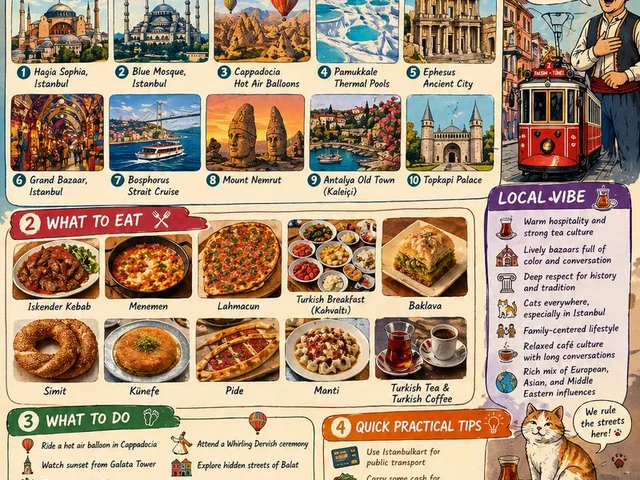 Infographic Travel Guide Poster preview image 1