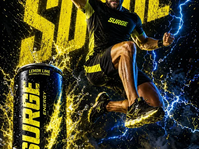 Energy Drink Advertising Poster preview image 1