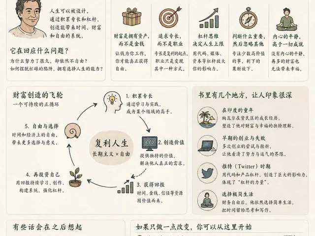 Book Summary Infographic Poster preview image 1