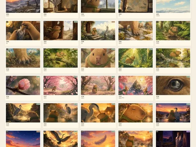 30 帧吉卜力风格故事板 preview image 1