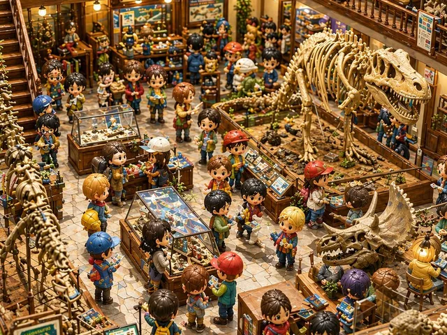 Chibi Dinosaur Museum Diorama preview image 1
