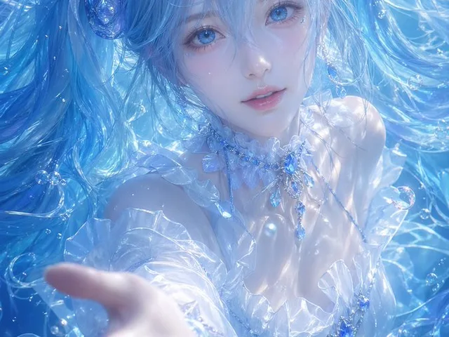 Underwater Fantasy CG Illustration preview image 1