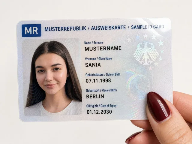 Personalized Sample ID Card Generation preview image 1