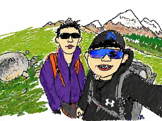 Hiking Photo to Marker Sketch preview image 1