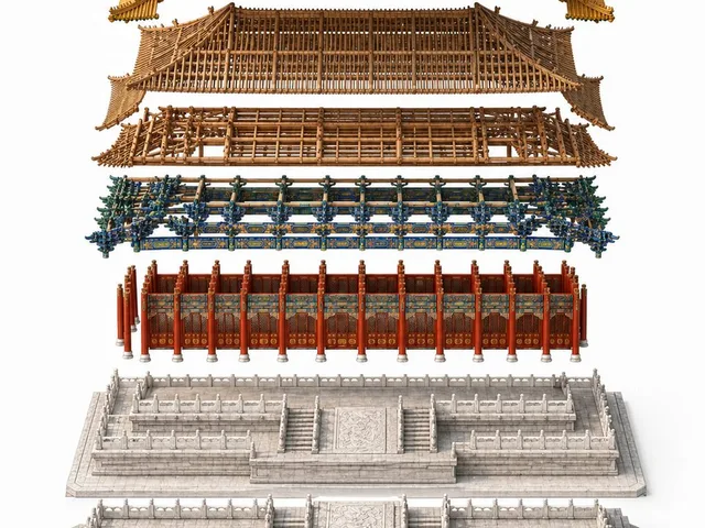 Exploded Imperial Palace Hall Diagram preview image 1