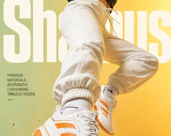 Premium Streetwear Sneaker Poster preview image 1