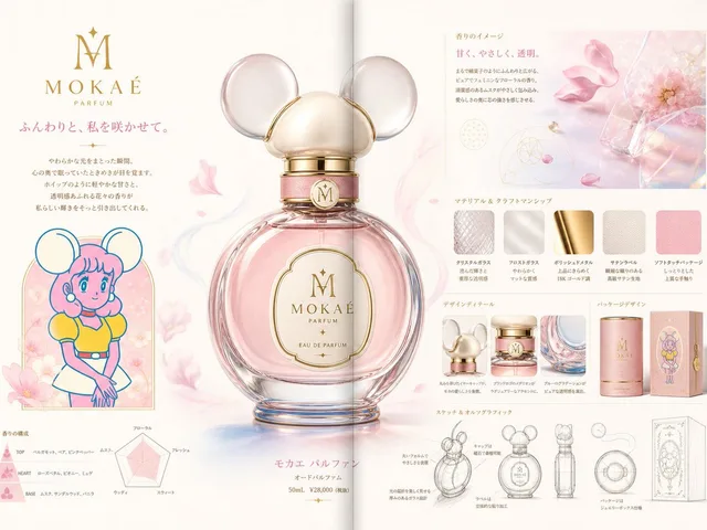 Luxury Perfume Presentation Board preview image 1