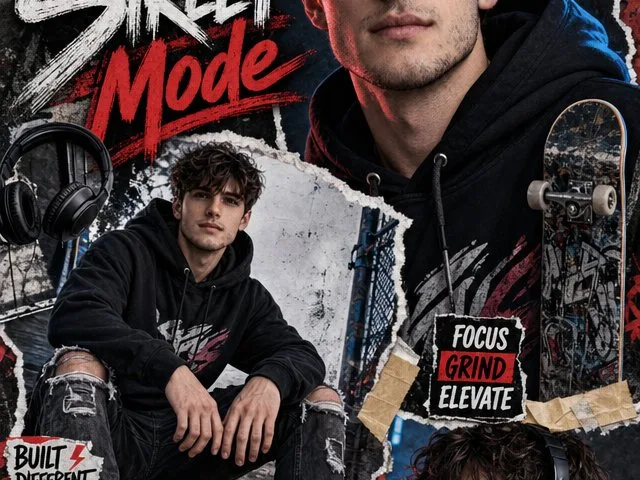 Urban Streetwear Collage preview image 1