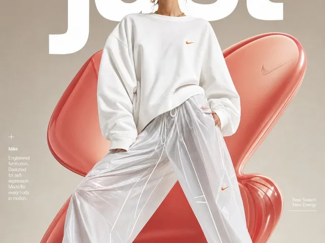 Futuristic Sportswear Fashion Poster preview image 1