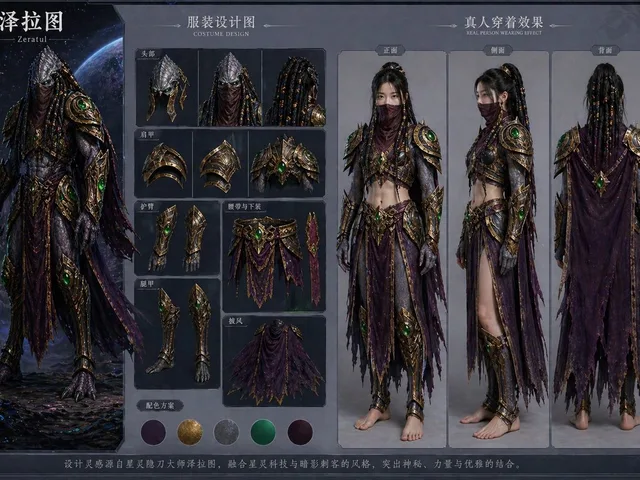 Character Costume Design Transfer preview image 1
