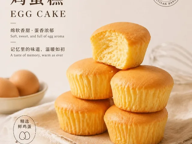 Bakery Product Poster Template preview image 1