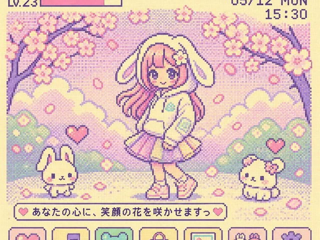 Y2K 电子宠物 LCD 滤镜 preview image 1