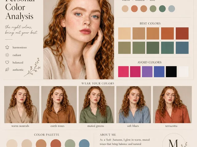 Soft Autumn Personal Color Board preview image 1