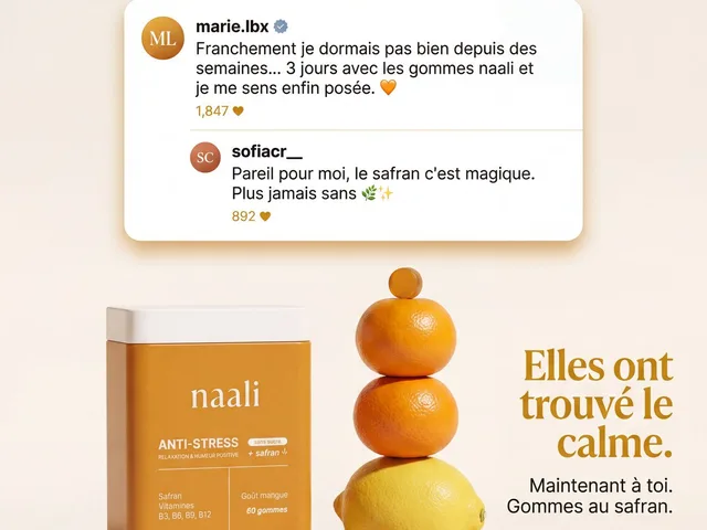 French Saffron Gummies Ad preview image 1