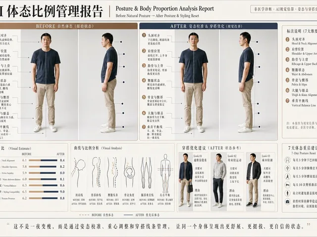 Posture Analysis Report Infographic preview image 1