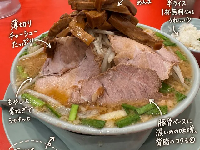 Annotated Japanese Miso Ramen Photo preview image 1