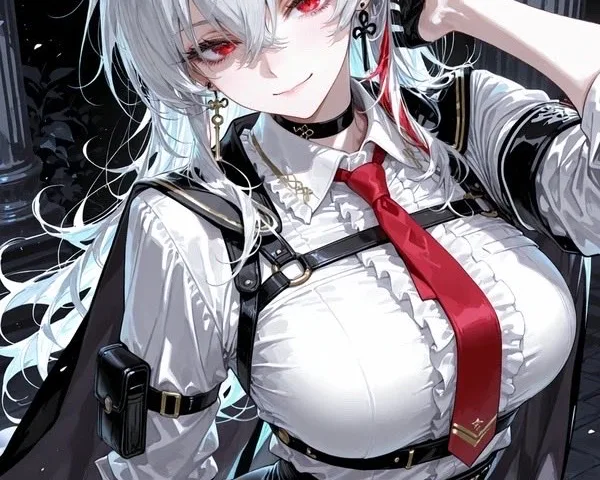 Anime Redraw of Original Horned Character preview image 1