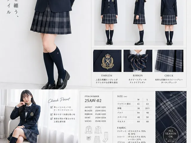 Luxury Navy School Uniform Catalog preview image 1