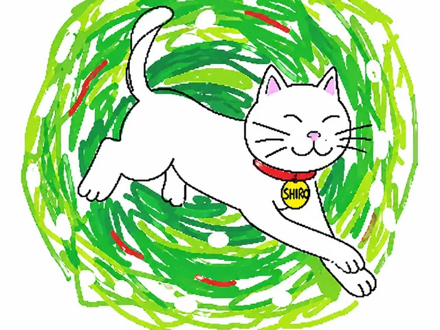 Clumsy Scribble Cat Doodle preview image 1